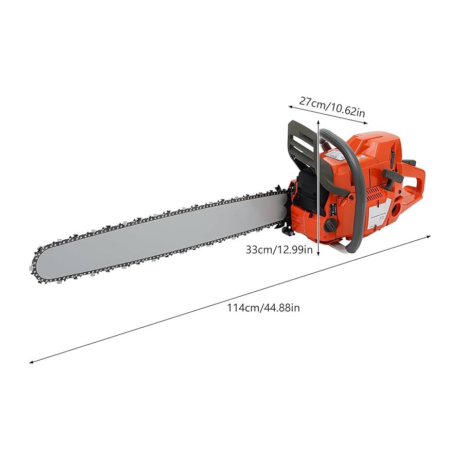 Amazon.com : Gas Powered Chainsaw, 71CC 2-Stroke 3.9KW